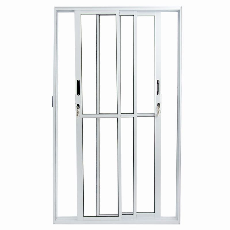 Porta-de-Correr-3-Folhas-Moveis-Vlis-Aluminio-Branco-210x120cm