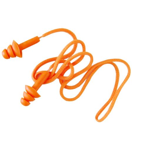 Protetor Auricular de Silicone com Cordão CA14054 Carbografite