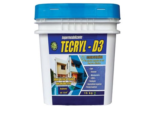 Manta Líquida Acrílica D3 Branca 15Kg Tecryl