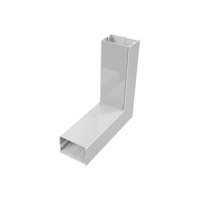 Joelho-Sobrepor-Perfil-30mm-Teto-Parede-em-Aluminio-Branco