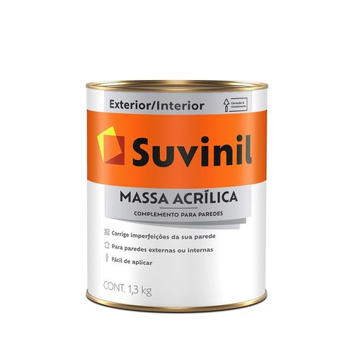 Massa Acrílica 1,3Kg Suvinil