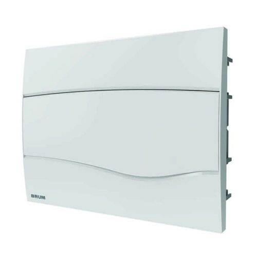 Quadro Sistema VDI de Embutir 240x322x70mm Branco Brum