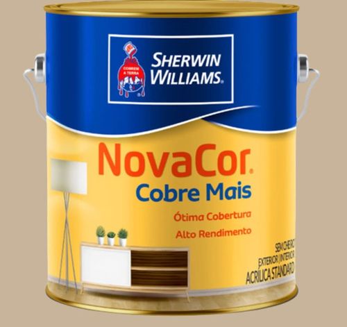 Tinta Standard Acrílica Fosco Novacor Cobre Mais Camurça 3,6L