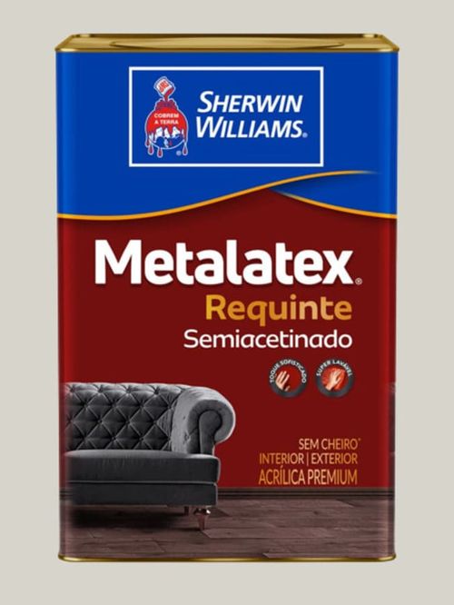 Tinta Premium Semiacetinado Metalatex Requinte Gelo 18L