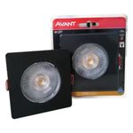 Spot-de-LED-Supimpa-Embutir-Quadrado-Preto-5W-450-Lumens-Luz-Branca