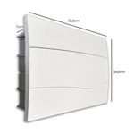 Quadro-PVC-Disjuntor-Embutir-sem-Barramento-para-12-Disjuntores-Branco