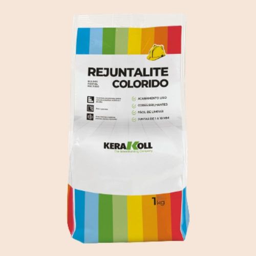 Rejunte Rejuntalite Cerâmica e Porcelanato Bege 1kg Kerakoll