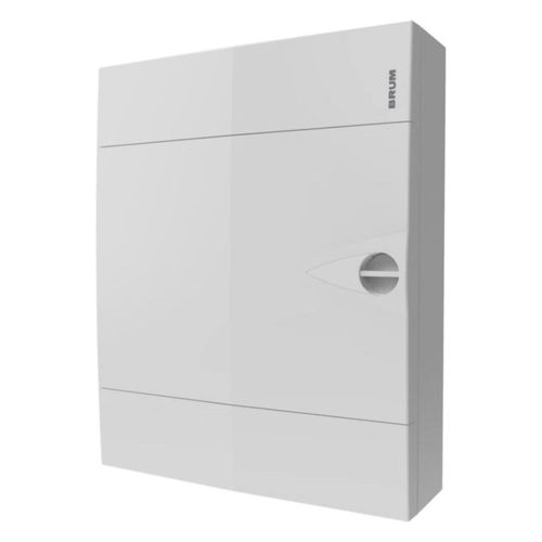 Quadro Sistema VDI de Sobrepor 393x322x70mm Branco Brum