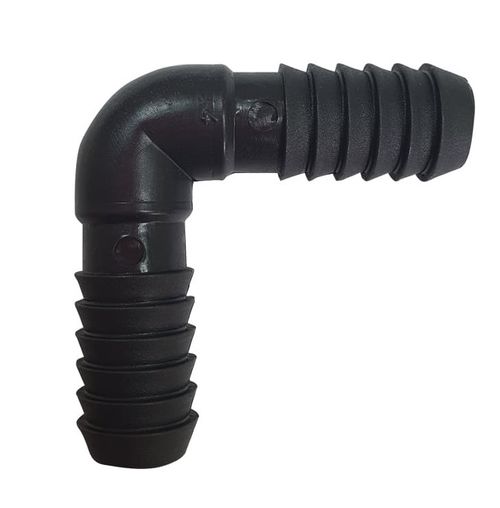 Joelho 90 Interno Duplo Macho Espigão Preto 3/4" Taivi