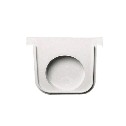 Terminal para Canal e Grelha Polipropileno Evolution ALT9 Branco Odem