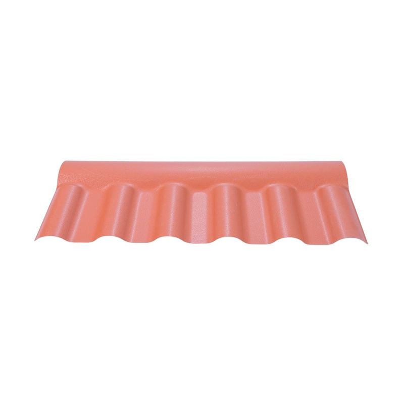 Cumeeira-Central-PVC-Articulada-Terracota-88x37cm-Afort