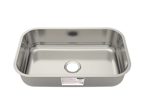 Cuba de Embutir Retangular 56x34x11cm Aço Inox Tramontina Basic