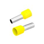 Terminal-Isolado-Tubular-Simples-25mm²-Amarelo-Eletrokit-20-Pecas