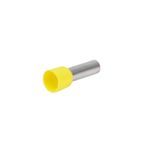 Terminal-Isolado-Tubular-Simples-25mm²-Amarelo-Eletrokit-20-Pecas