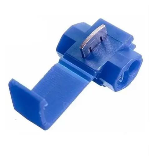 Conector de Derivação 0,75-2,5mm² Azul Eletrokit 6 Peças