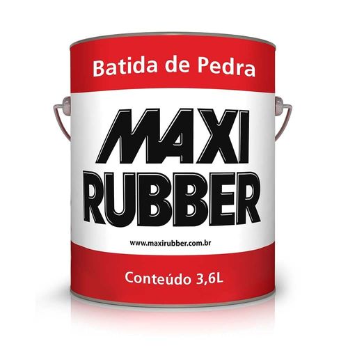 Resina Acrílica Batida de Pedra Preto 3,6L Maxi Rubber