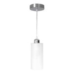 Pendente-One-em-Aco-e-Vidro-Branco-Fosco-para-1-Lampada-E27