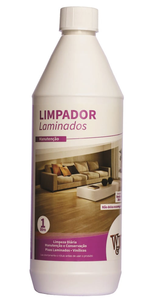 Limpador para Piso Laminado e Vinílico 1L W&W