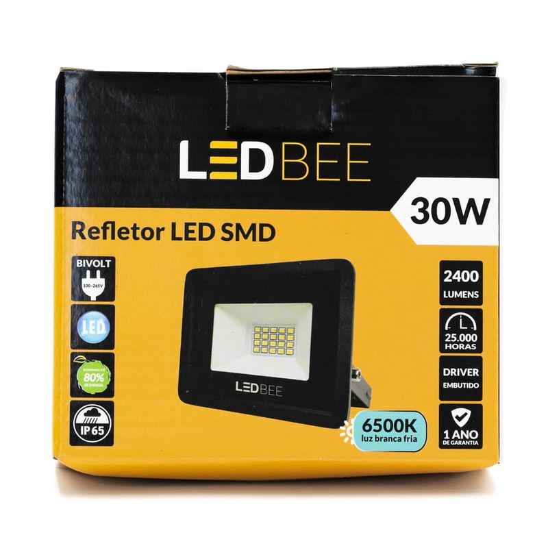 Refletor-de-LED-Slim-30W-IP66-2400-Lumens-Luz-Branca