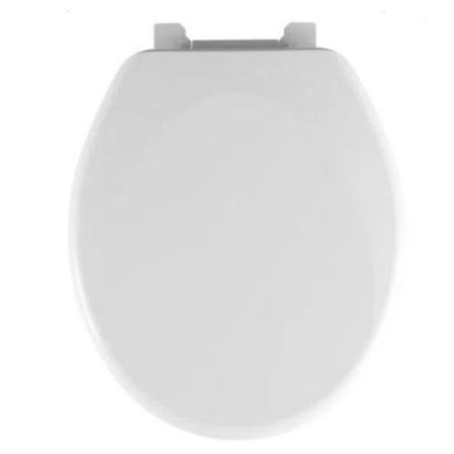 Assento Sanitário Convencional Almofadado PP Oval Branco