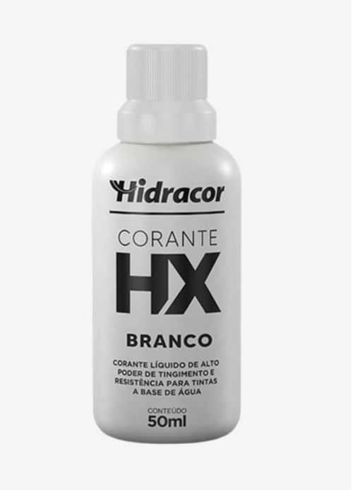 Corante Líquido Branco 50ml Hidracor