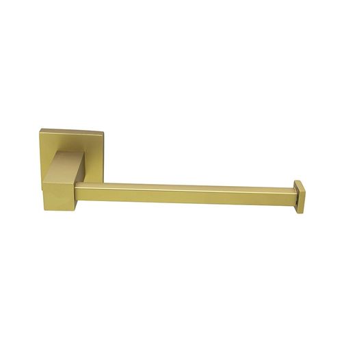 Suporte para Papel Higiênico Simples Square 1010 Gold Fosco