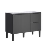 Gabinete-para-Cozinha-Cisne-115x515x86cm-MDP-MDF-Preto