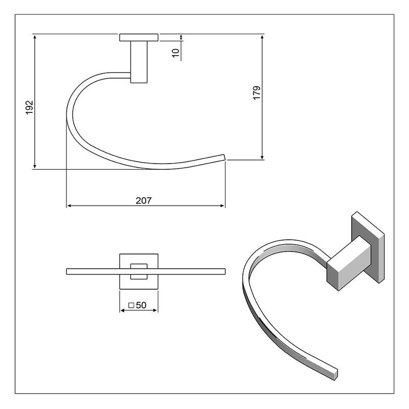 Porta-Toalha-de-Rosto-Square-1010-Argola-Ouro-Fosco