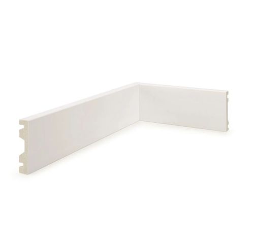 Rodapé Alizar Liso Branco 7x240cm