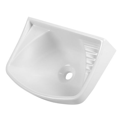 Lavatório Plástico Suspenso LV0 36x26cm 4,8L Branco