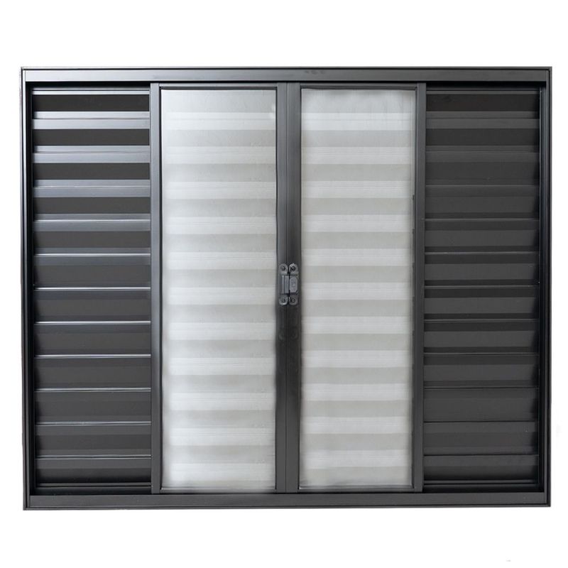 Veneziana-6-Folhas-sem-Grade-Linha-Plus-Aluminio-Preto-100x200cm