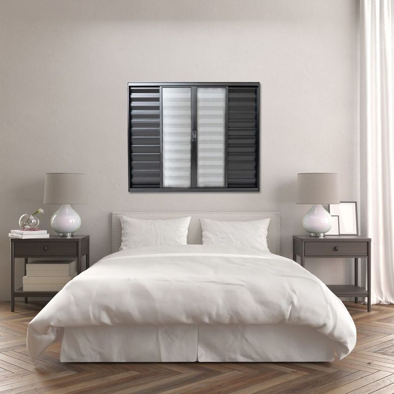 Veneziana-6-Folhas-sem-Grade-Linha-Plus-Aluminio-Preto-100x200cm