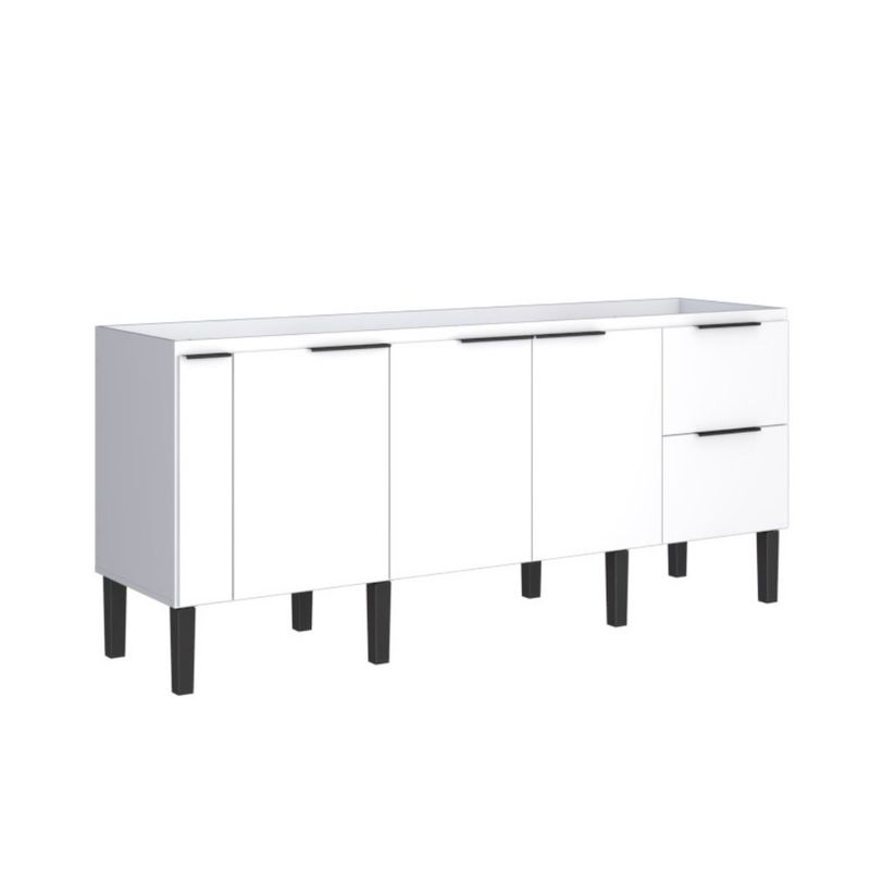 Gabinete-para-Cozinha-Cisne-195x515x86cm-MDP-MDF-Branco