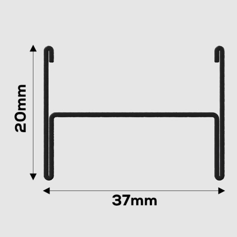 Perfil-Montante-Travessa-Preto-Liso-Fit-1185cm