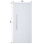 Porta-Pivotante-Fortsul-Aluminio-Branco-com-Puxador-Direito-210x100cm