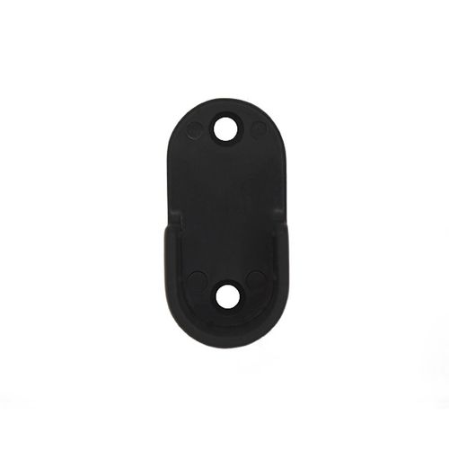 Suporte Cabide Oblongo Preto 02 Peças