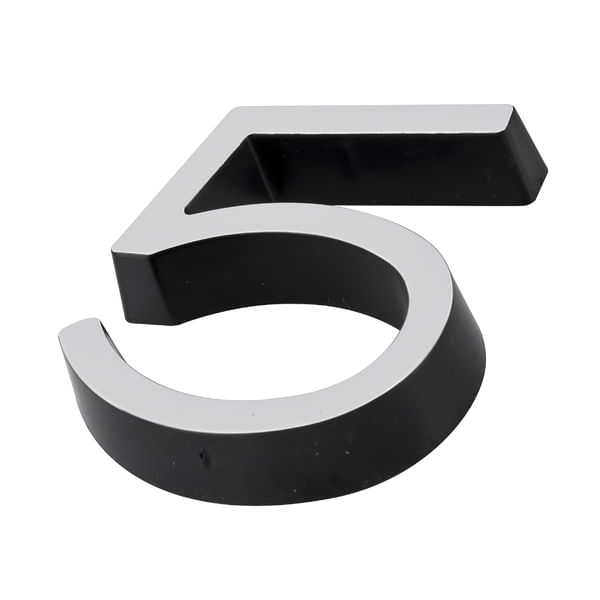 Numero-5-Plastico-Preto-Cromado-8cm