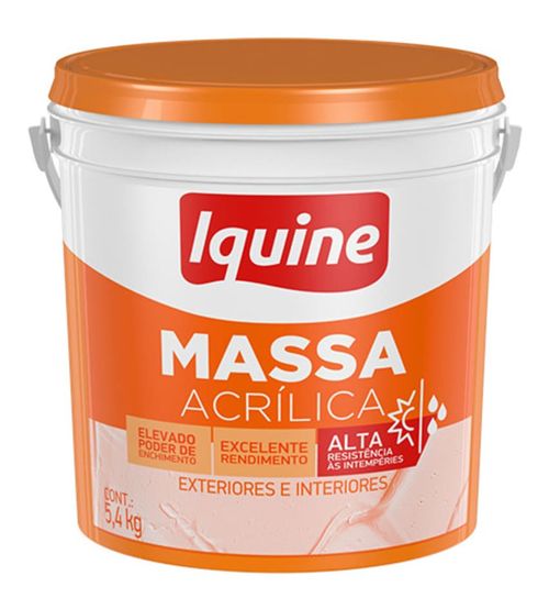 Massa Acrílica 5,4Kg Iquine