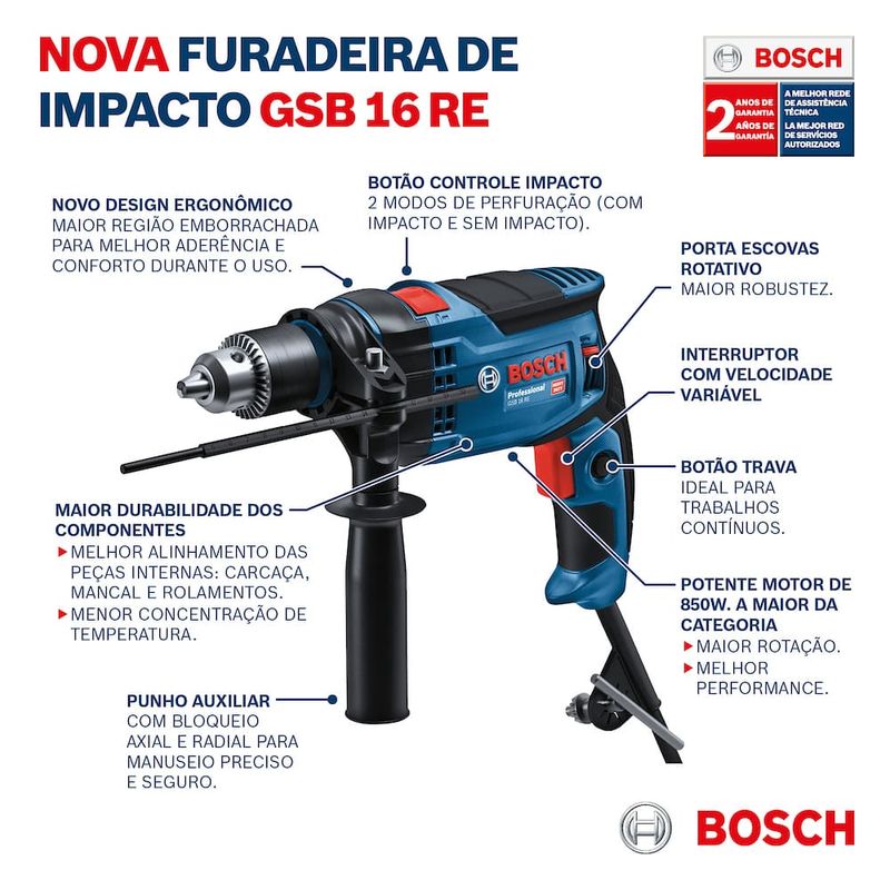 Furadeira-de-Impacto-1-2---13mm--850W-GSB16RE-c--Maleta-127V-Bosch