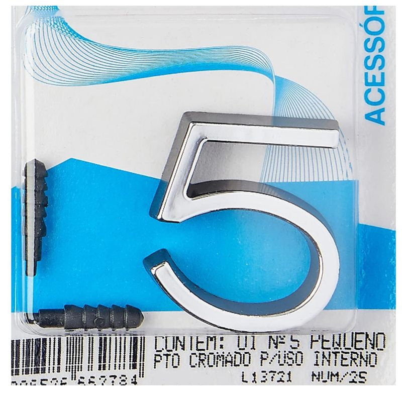 Numero-5-Plastico-Preto-Cromado-4cm