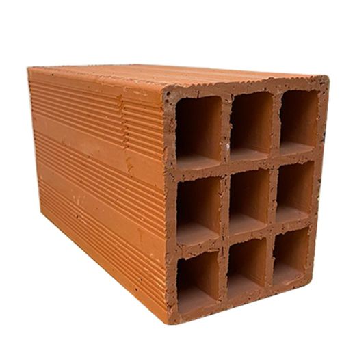 Bloco Cerâmico de Vedação 9 Furos 11,5x14x24cm Nova União