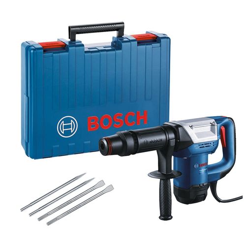 Martelo Demolidor SDS-Max GSH500 7,5J 5,7kg Cinzéis+Maleta 127V Bosch