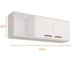 Armario-Aereo-para-Cozinha-Silm-113x40x30cm-MDF-Branco