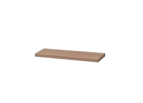 Prateleira MDF Amadeirado com Suporte Invisível 80x20x1,5cm