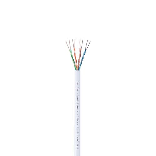 Cabo de Rede UTP CAT5E 4Px24AWG 100MHz CMX Branco Condutti Caixa 305m