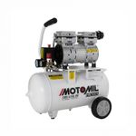 Compressor-Odontologico-24L-5-pes-120Lbs-1HP-CMS-50-24BR-127V-Motomil