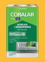 Tinta-Economica-Acrilica-Fosco---Desempenho-Amarelo-Frevo-18L-Coralar