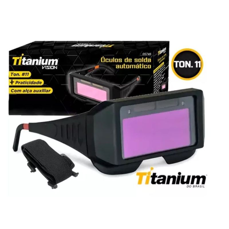 Oculos-de-Solda-com-Escurecimento-Automatico-Vision-Ton.11-Titanium