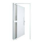 Porta-Pivotante-Seteira-Premium-Aluminio-Branco-Esquerda-210x100cm