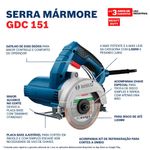 Serra-Marmore-5---125mm--1500W-GDC151-com-1-Disco---Kit-127V-Bosch